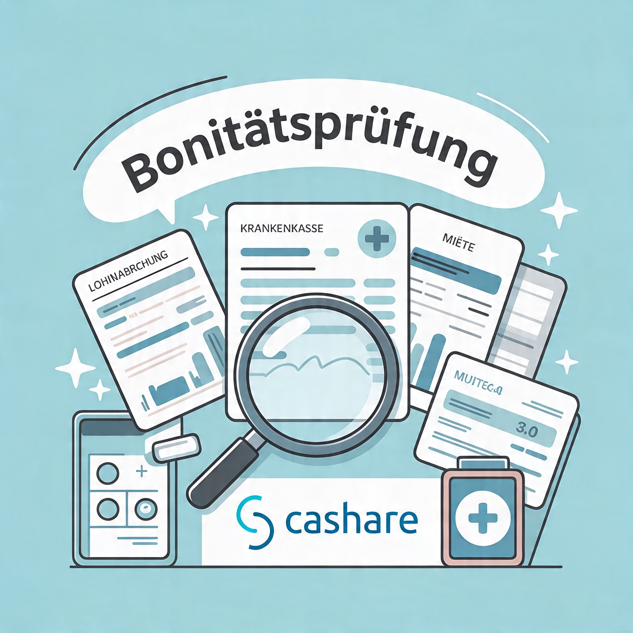 Bonitätsprüfung Schweiz: Was prüft Cashare?